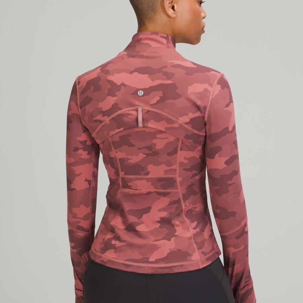 Lululemon Define Jacket Heritage 365 Camo Brier Rose Multi